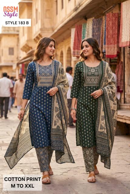 Ossm style 183 B wholesale suit & kurti market satyanarayan park
